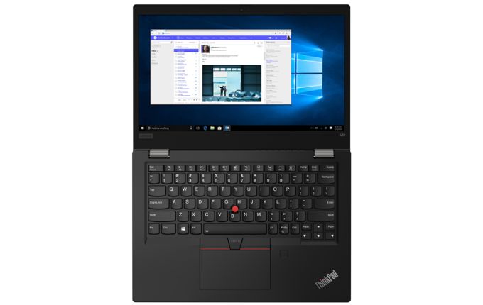 Lenovo ThinkPad L13 Gen 2 in der Farbe Schwarz