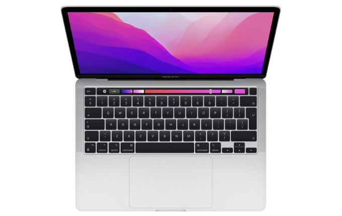 Apple MacBook Pro 13 A2338 2022 Silber