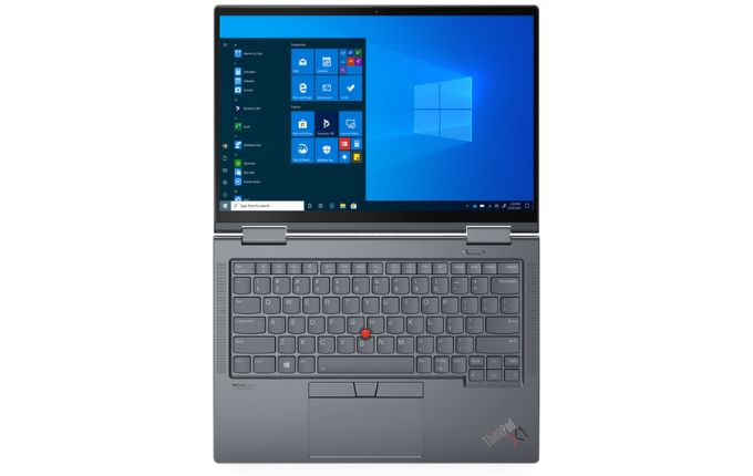 Lenovo ThinkPad X1 Yoga 6th Gen in der Farbe Storm grey