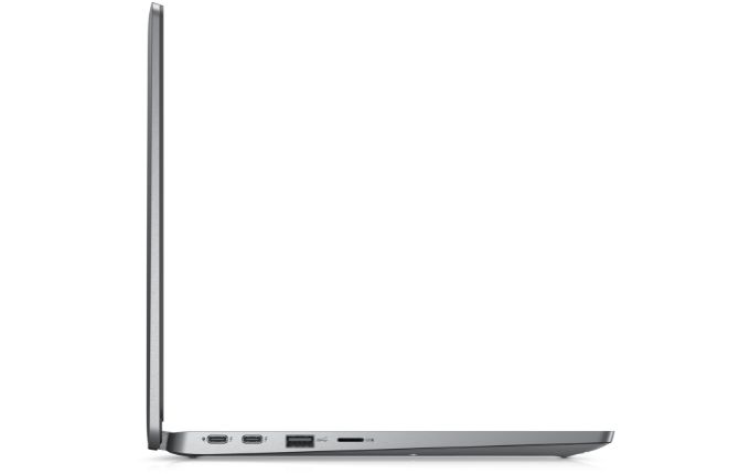 Dell Latitude 5330 in der Farbe Silber Anschlüsse links