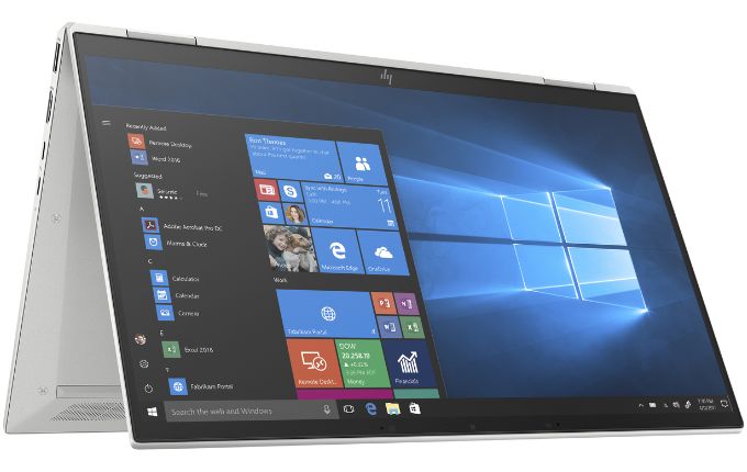 HP EliteBook x360 1030 G7 in der Farbe Silber