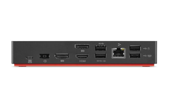 Lenovo ThinkPad USB C Dock Gen 2 40AS in Schwarz