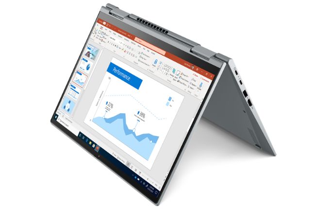 Lenovo ThinkPad X1 Yoga 6th Gen in der Farbe Storm grey