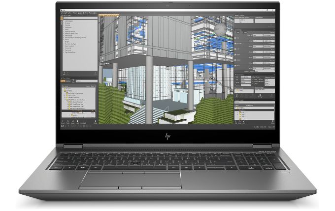 HP ZBook Fury 15 G7 in der Farbe Silber