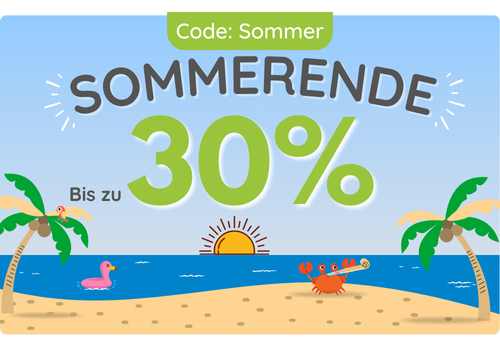 Sommerende Sale 30 Prozent Mobil