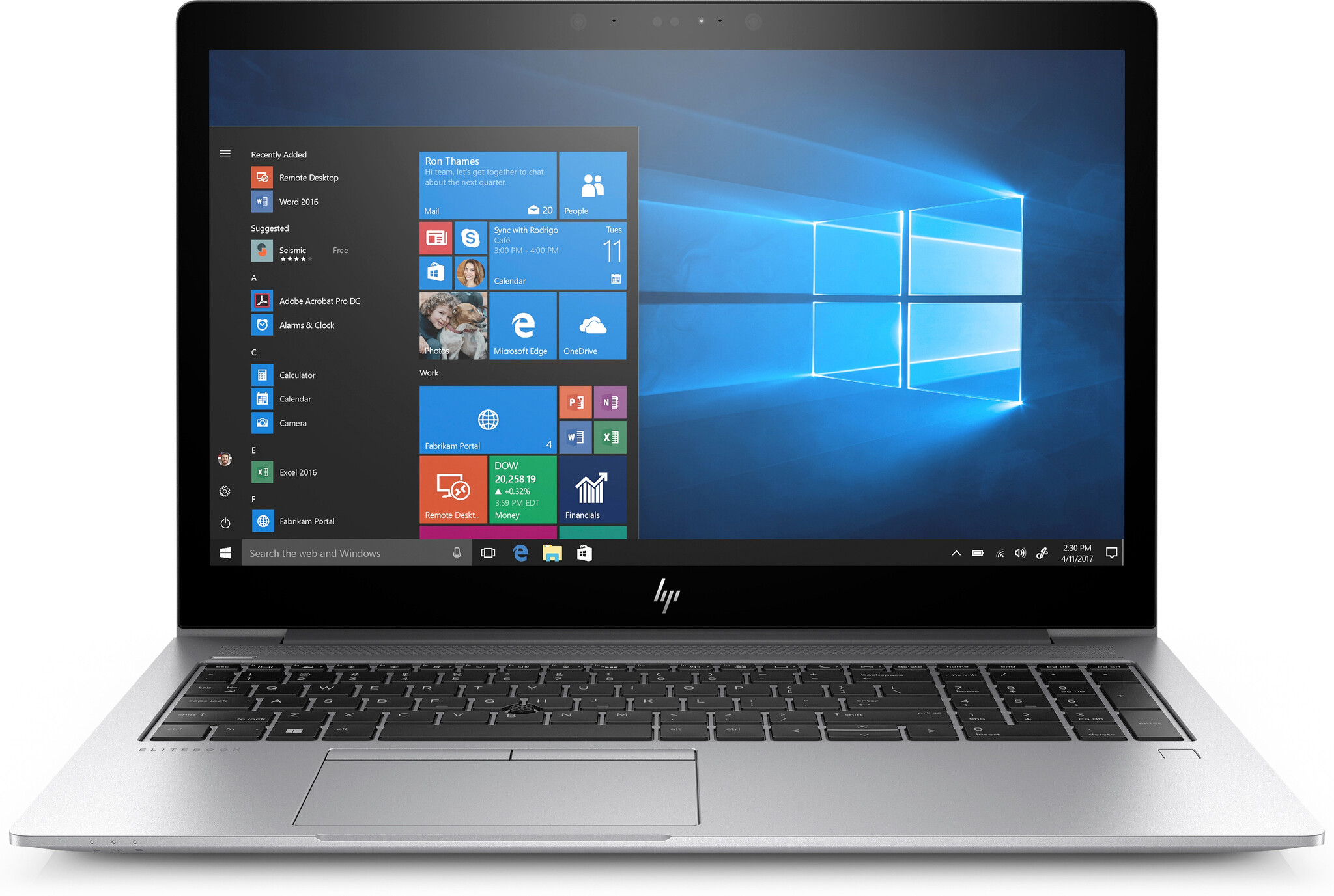 HP EliteBook 850 G5 Intel® Core™ i5 i5-8350U Laptop 39,6 cm (15.6") Full HD 8 GB DDR4-SDRAM 256 GB SSD Silber