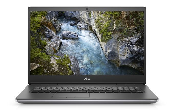 Dell Precision 7760 in der Farbe Silber