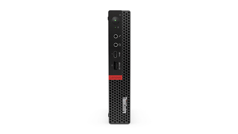 Lenovo ThinkCentre M720q Intel® Core™ i3 i3-9100T 8 GB DDR4-SDRAM 256 GB SSD Mini PC Mini-PC Schwarz