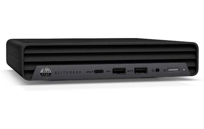 HP EliteDesk 800 G6 Mini in der Farbe Schwarz