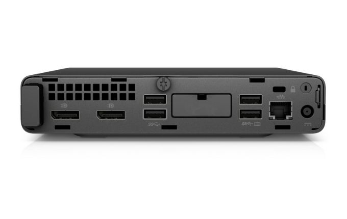 HP Prodesk 600 G5 DM flach in schwarz und silber