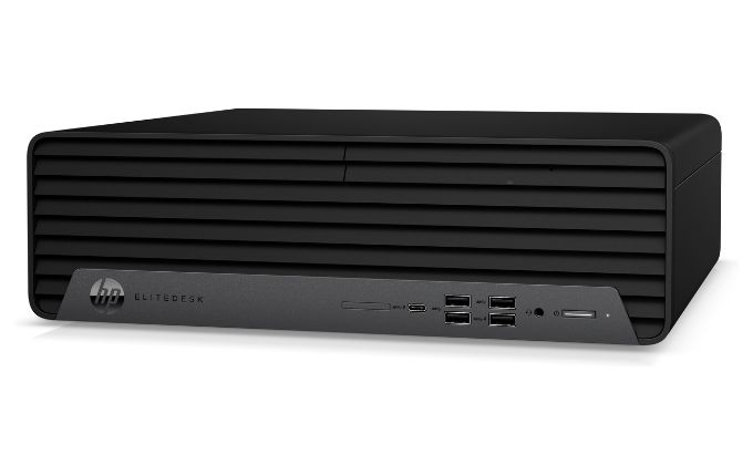 HP EliteDesk 800 G6 SFF in der Farbe Schwarz
