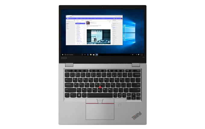 Lenovo ThinkPad L13 – Kompaktes und leistungsstarkes 13,3-Zoll-Business-Notebook in elegantem Silber. Robustes Design mit beleuchteter Tastatur, TrackPoint und großem Touchpad.