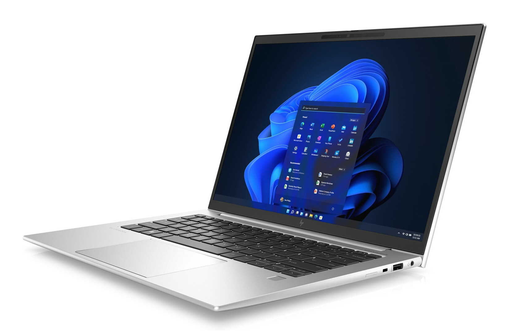 HP EliteBook 840 G9 Intel® Core™ i7 i7-1270P Laptop 35,6 cm (14") WUXGA 16 GB DDR5-SDRAM 512 GB SSD Wi-Fi 6E (802.11ax) Windows 11 Pro Silber