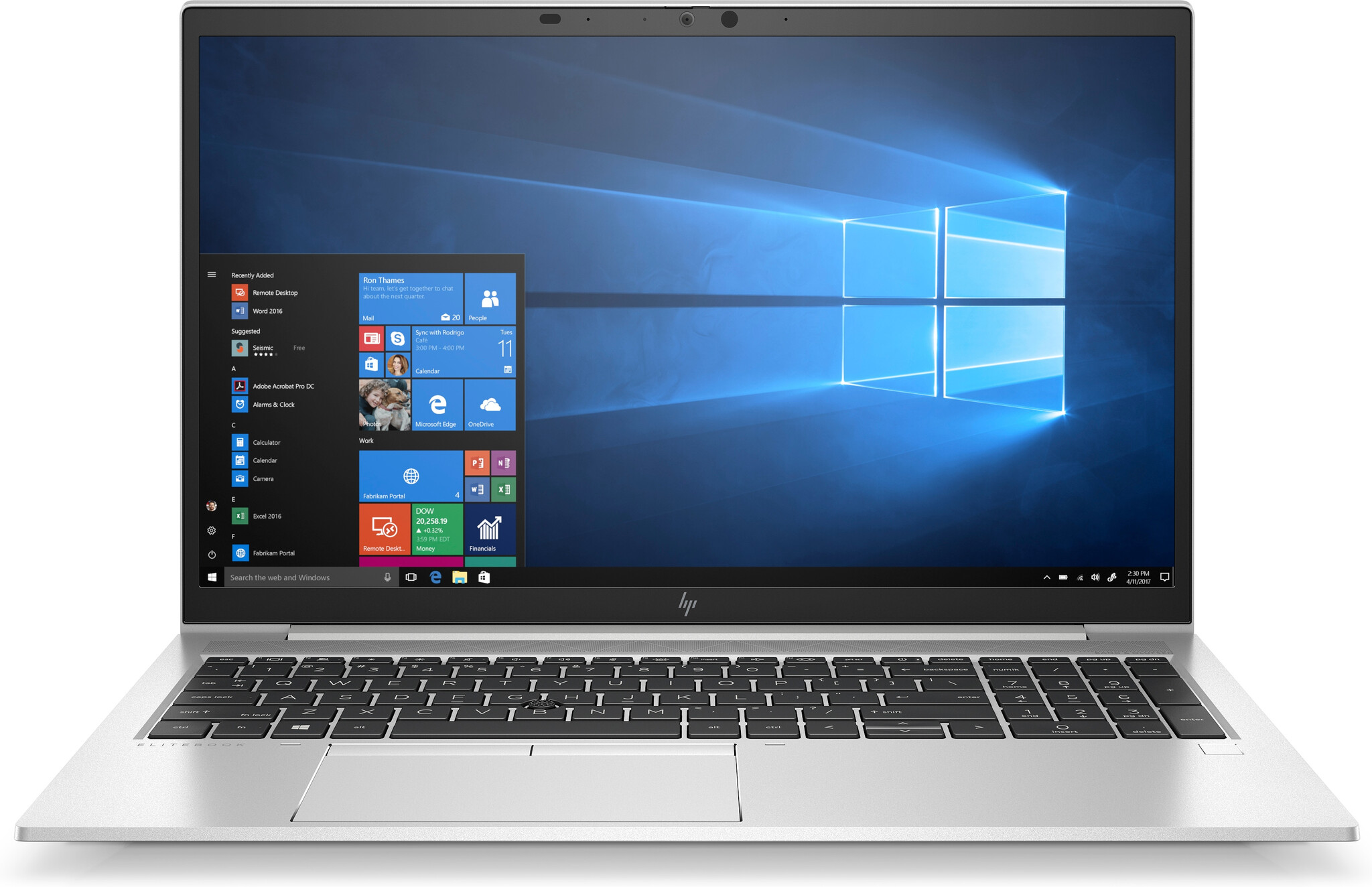 HP EliteBook 850 G7 Intel® Core™ i5 i5-10210U Laptop 39,6 cm (15.6") Full HD 8 GB DDR4-SDRAM 256 GB SSD Wi-Fi 6 (802.11ax) Windows 10 Pro Silber
