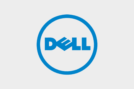 Logo von Dell in Blau